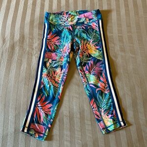 Athleta Girl Size S-7 capri length leggings